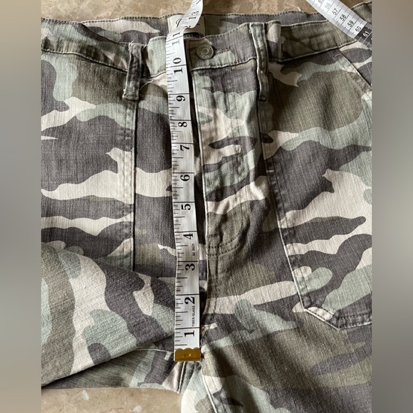 J Crew Straight-leg crop pant in camo soft sateen size 30 - Picture 10 of 13